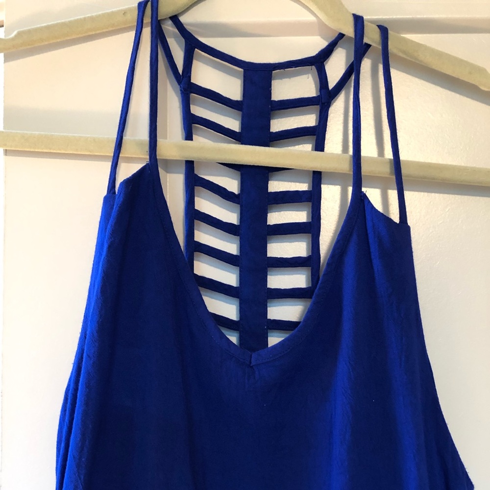 Royal Blue tank dress